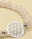 Symbol bracelet Rose quartz