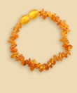 Amber bracelet for children - with screw cap