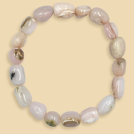 Bracelet Andean opal pink